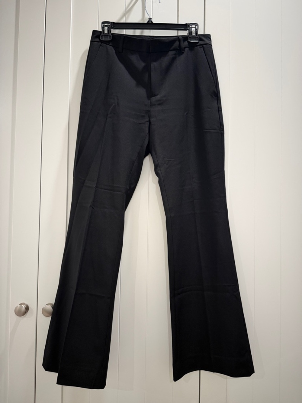 Banana Republic Black Boot-Cut Dress Pants